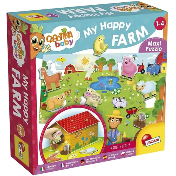 Carotina Edukativna igra My Happy Farm Lisciani 92567