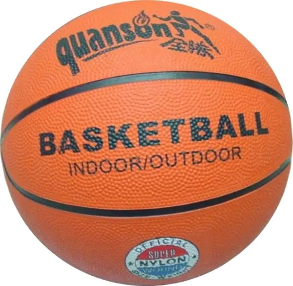 Košarkaška lopta - oficijalna veličina i težina