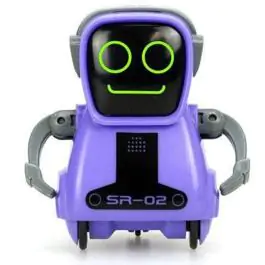 Pokibot Ljubičasti interaktivni robot 12x15cm Silverlit