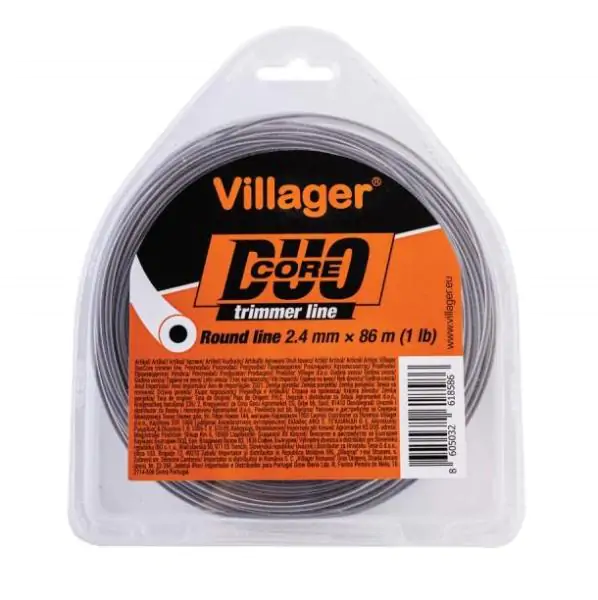 Villager Silk za trimer 2.7mm X 1240m (20LB) - Duo core - Četvrtasta nit