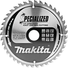 Makita list cirkulara za drvo sa ekserima 190x30x40z