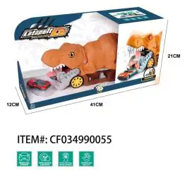 Igračka dinosaurus sa katapultom i autićem