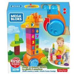Kocke za sklapanje Mega Blocks Žirafa Fisher-Price