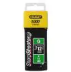 Stanley klamarice 1-TRA708T tip "G" / 1000kom - 12 mm