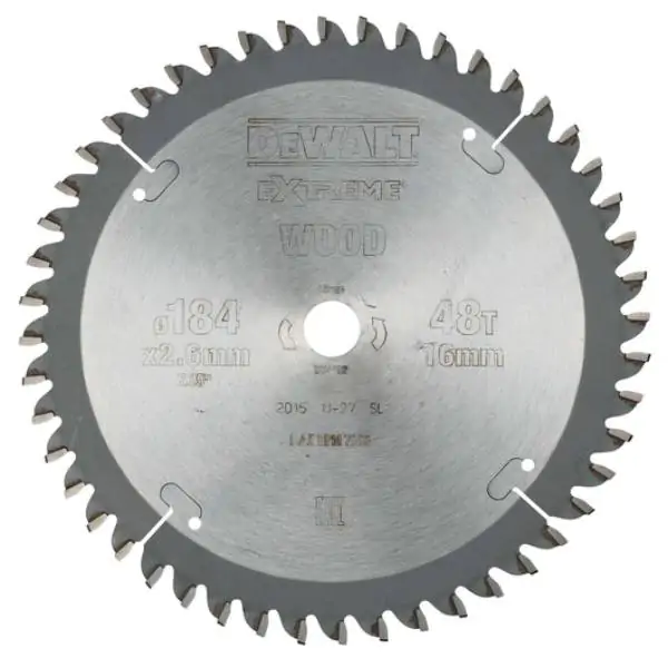 DeWalt DT4092 Extreme list kružne testere, 184mm 48T - proizvod na akciji