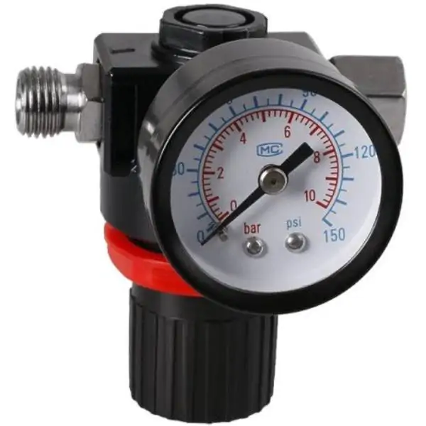 Regulator pritiska za kompresor 0-10 bara Levior