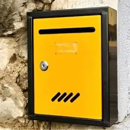 Poštansko sanduče PTT zidno