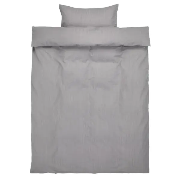 Set posteljine TINNE krep 140x200 siva