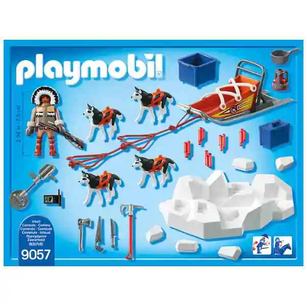Playmobil zimska kolekcija haski vuča sanke