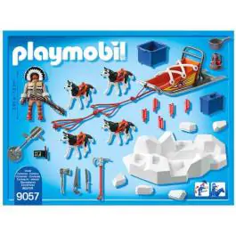 Playmobil zimska kolekcija haski vuča sanke