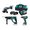 Makita aukumulatorski LTX set alata DDF482Z + DHR202Z + DGA452Z 18V; 1x3,0 Ah; 1x5,0 Ah + torba