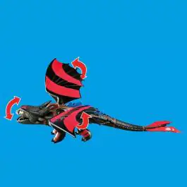 Playmobil Dragons Hiccup i Bezubi