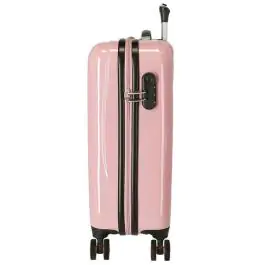 ENSO ABS Kofer 55 cm Love Vibes Powder pink