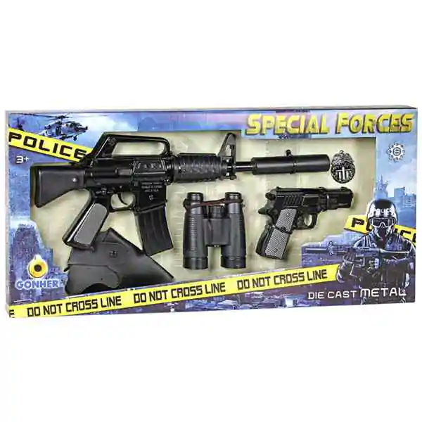 Igračka set oružja specijalnih jedinica
