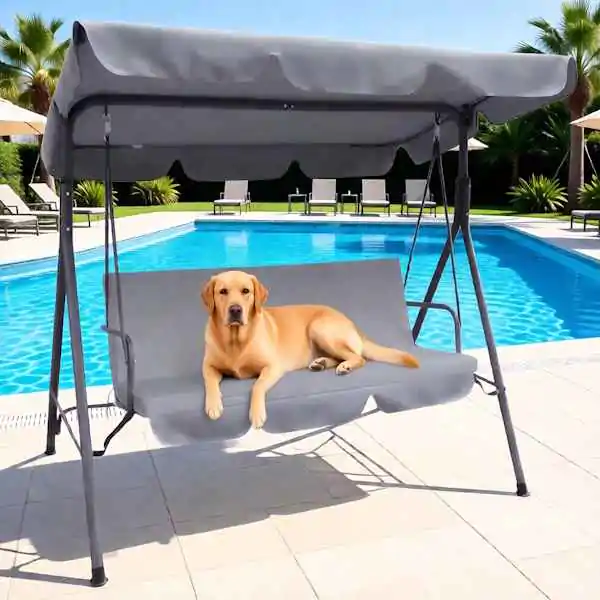 Baštenska ljuljaška 170cm FDZN 5202 siva