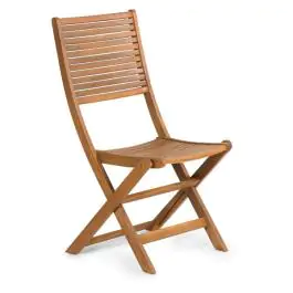 Baštenska drvena stolica sklopiva 2kom FDZN 4012-T
