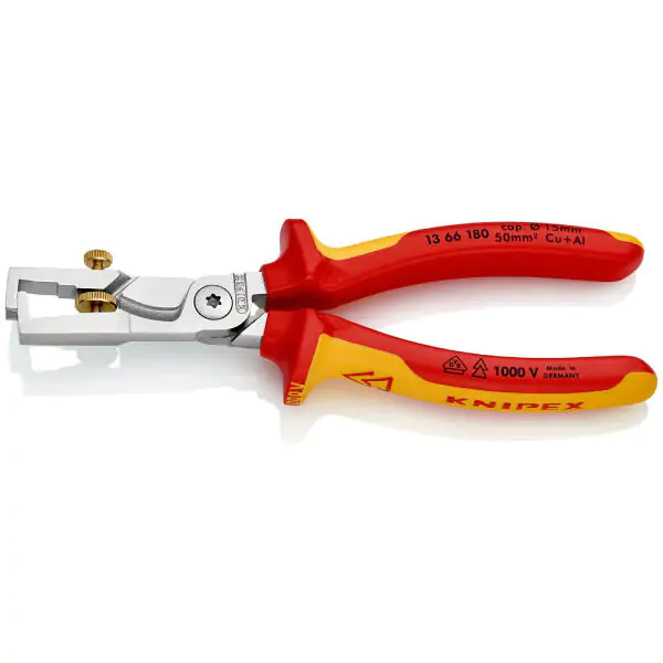 Knipex Strix klešta za skidanje izolacije 1000V VDE 180mm 13 66 180 - proizvod na akciji