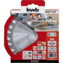 KWB 49584833 Easy-Cut rezni disk za cirkular 160x20, 24Z, HM, univerzalni