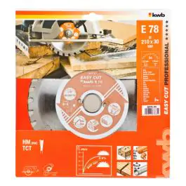KWB 49587833 Easy-Cut rezni disk za cirkular 210x30, 34Z, HM, univerzalni