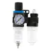 Hogert HT4R875 filter sa regulatorom, mazalicom i manometromza pneumatsku mrežu, 1/4", 9 bar
