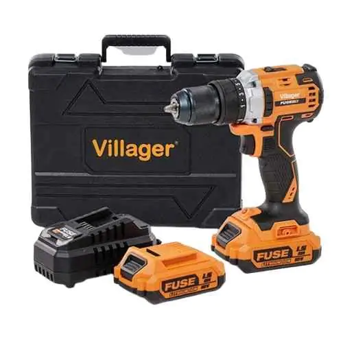 FUSE akumulatorska brushless bušilica VLP 5020-2BSC 18V Villager