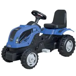 Dečiji traktor na pedale plavi
