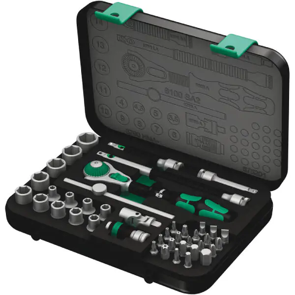 Wera 8100 SA 2 Zyklop set gedora, 1/4