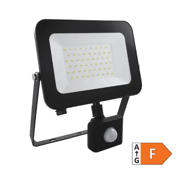 LED reflektor sa PIR senzorom 50W LRF024SW-50W/BK Prosto