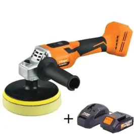 Akumulatorski brushless ekscentrična brusilica za poliranje Fuse VLN 4020 Villager + baterija 1.5Ah + punjač 2.4A