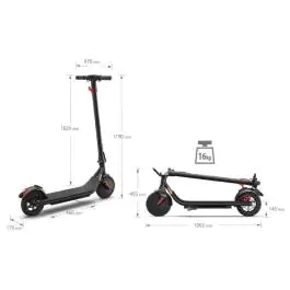 SHARP E-Scooter EM-KS1CEU-B električni trotinet 120kg