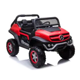 Dečiji auto Mercedes-Benz Unimog 318 crveni