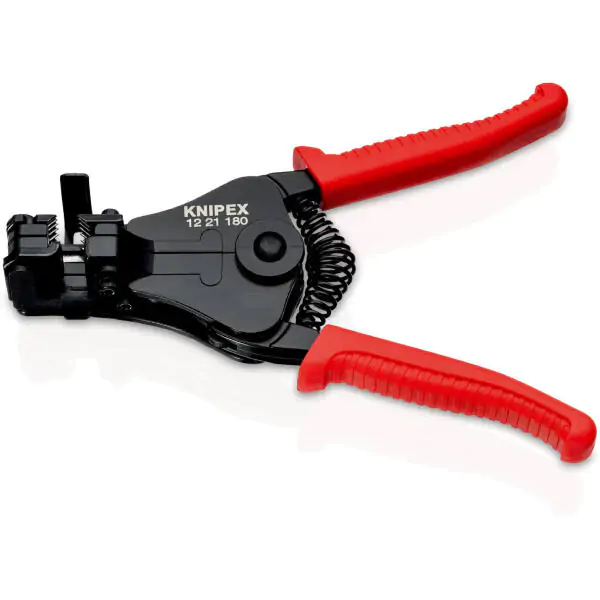 Knipex klešta za skidanje izolacije s profilnim noževima 0.5-6.0mm² 12 21 180 - proizvod na akciji