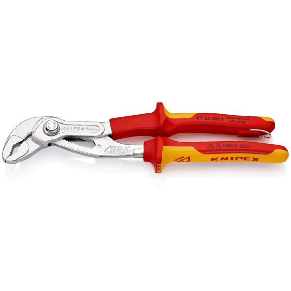 Knipex papagaj - cevna klešta Cobra® 1000V VDE 2 sa mogućnošću kačenja 87 26 250 T