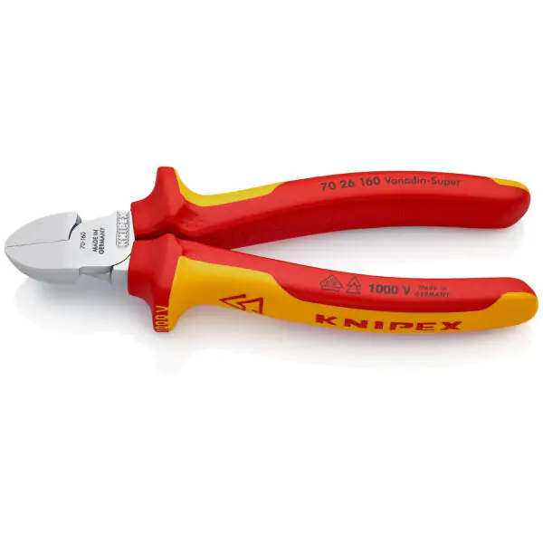 Knipex kose sečice izolovane 1000V VDE 160mm 70 26 160 - proizvod na akciji