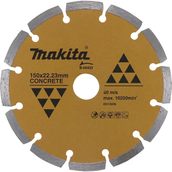 Makita dijamantski ist za beton za suvo rezanje 150x22,23mm B-06432