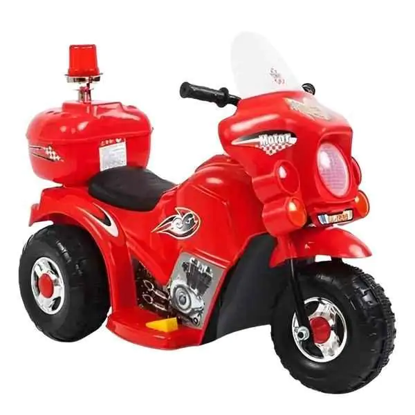 Motor na akumulator police mini 6V J-MB991 crveni