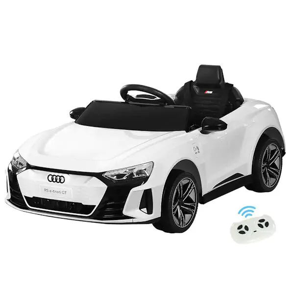 Auto na baterije za decu Audi RS e-tron GT beli - proizvod na akciji