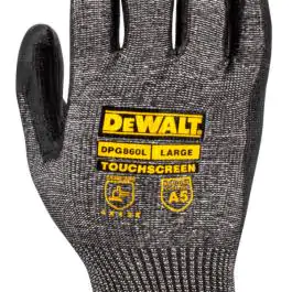 DeWalt DPG860L zaštitne rukavice A5 nivoa zaštite protiv posekotina, sa Touchscreen mogućnošću