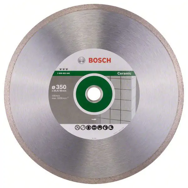 Bosch Dijamantska rezna ploča Best for Ceramic 350 x 30/25,40 x 3 x 10 mm