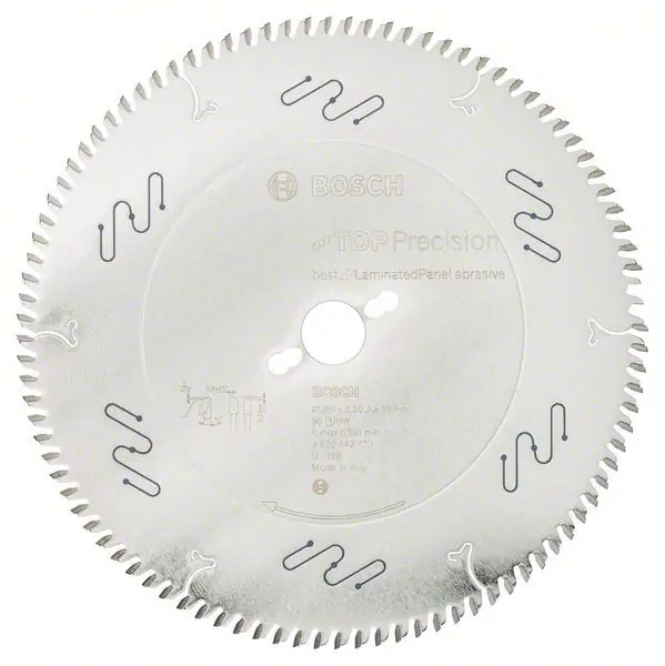 Bosch List kružne testere Top Precision Best laminirane panele 2608642110 300 x 30 x 3,2 mm, 96z