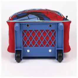 Ranac preškolski sa točkićima Spiderman Cerda 2100004394 plavo-crveni
