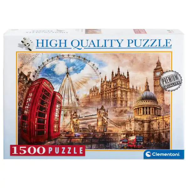 Puzle Vintage London Panorama 1500 delova Clementoni