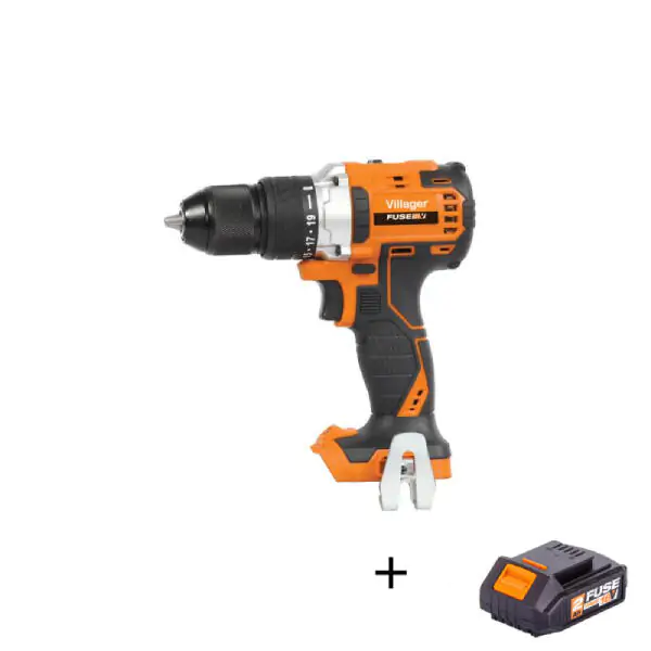 FUSE akumulatorska brushless bušilica 18V VLP 5020 Villager + baterija 2Ah - proizvod na akciji