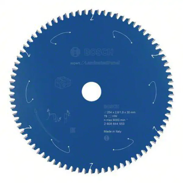 Bosch list kružne testere za akumulatorske testere 254x2.6/1.8x30 T78 2608644553 Expert for Laminated Panel
