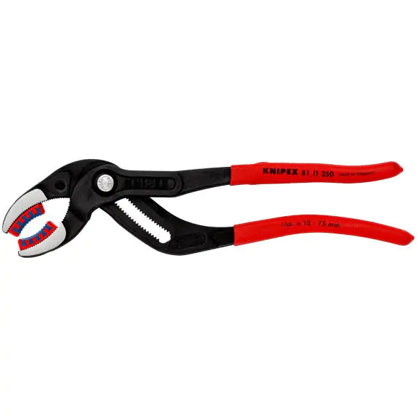 Knipex klešta za sifone i konektore 250mm 81 11 250