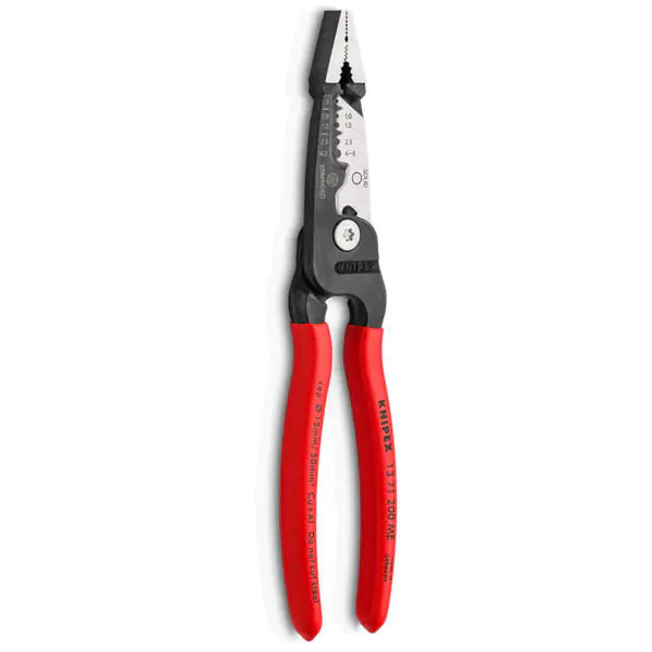 Knipex 13 71 200 ME Kombinovana električarska klešta za skidanje izolacije 200mm sa gumiranim ručkama - proizvod na akciji