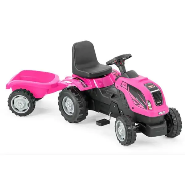 Traktor na pedale za decu 956 roze - proizvod na akciji