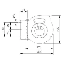 Mavel Motalica za crevo - vazduh Roll Master Plus Air 6mm/9 m