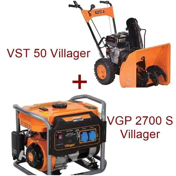 VST 50 Villager čistač snega + agregat VGP 2700 S Villager - proizvod na akciji