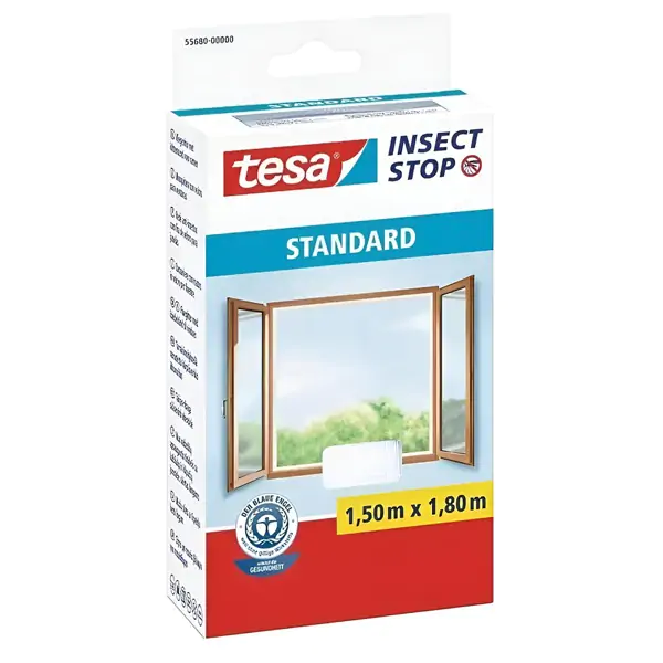 Komarnik sa lepljivom trakom beli - 1.5x1.8m Tesa
